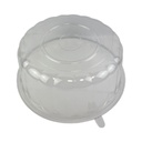 Műanyag fedél O30cm-es fekete tortatartó aljhoz (L-425) (PET) 50db/cs 200db/krt