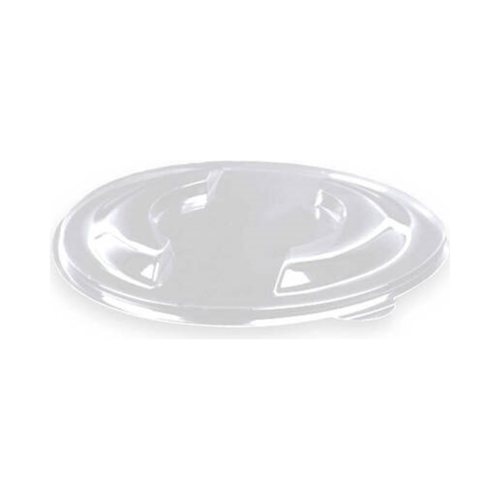 Műanyag fekete salátás dobozra (L-300-S) fedél (PET) 50db/cs 600db/krt