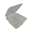 Műanyag összecsukható doboz 250ml (PET) 104,5x122,5x43mm 100db/cs 1000db/krt