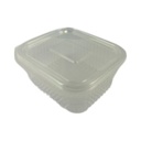 Műanyag összecsukható doboz 250ml (PP) 104,5x122,5x43mm 100db/cs 1000db/krt