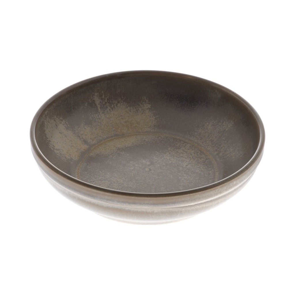[CB-PMG20] Terra porcelán tál rusztikus matt szürke 20x5,3cm 1L 6db/krt