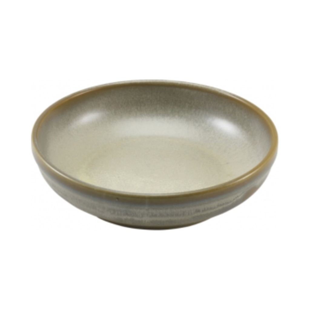 Terra porcelán tál rusztikus matt szürke 23x6cm 1,3L 6db/krt