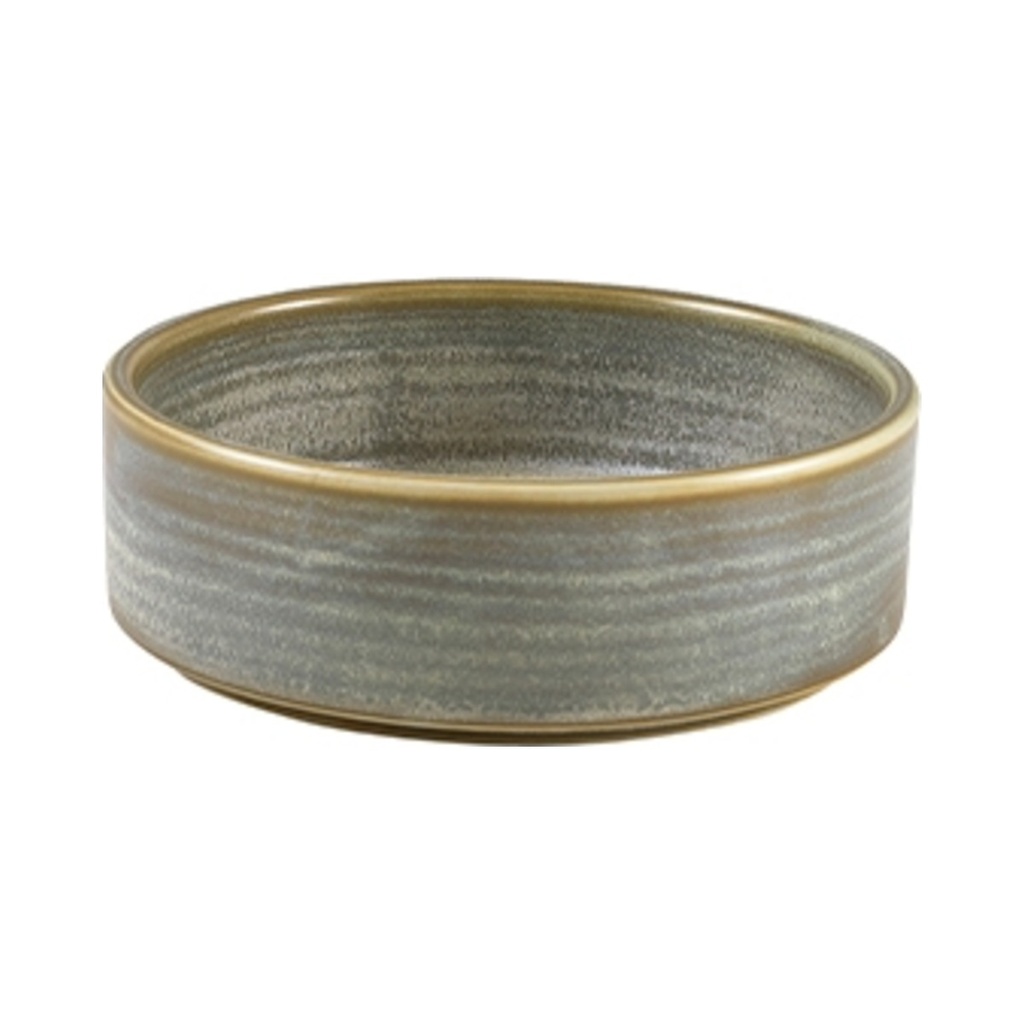 Terra porcelán tálka matt szürke 13x4,2cm 335ml