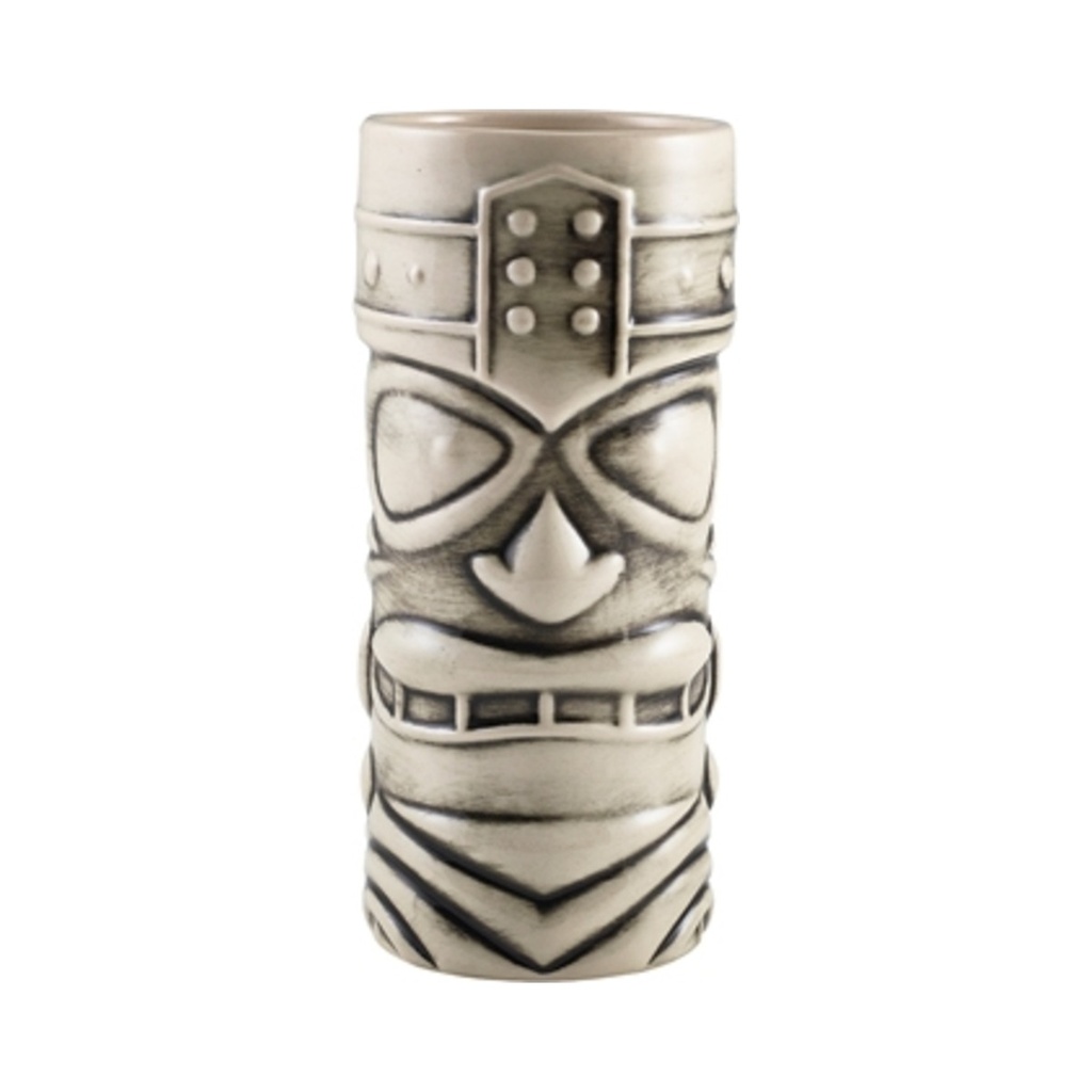 [TKM400W] Tiki fehér kőporcelán koktélos pohár 400ml/14oz. 4db/krt