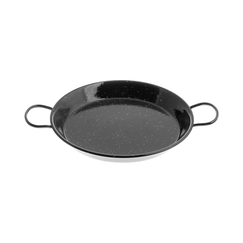[E0230] Zománcozott Paella tál füles 30cm 6db/cs