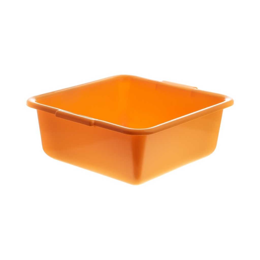 Szögletes műanyag tál 30x30x12cm (vegyes színekben)