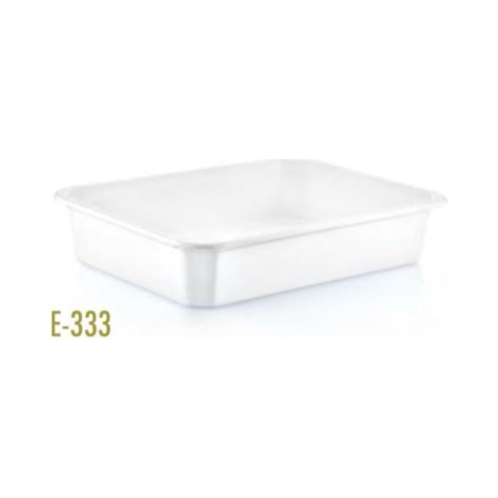 Szögletes műanyag tál 29,5x40x8cm 7,3L E-333 48db/krt