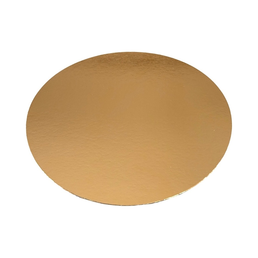 [TR-7R28] Arany-fekete színű kerek papírtálca 28cm 10db/csom. 100db/krt.