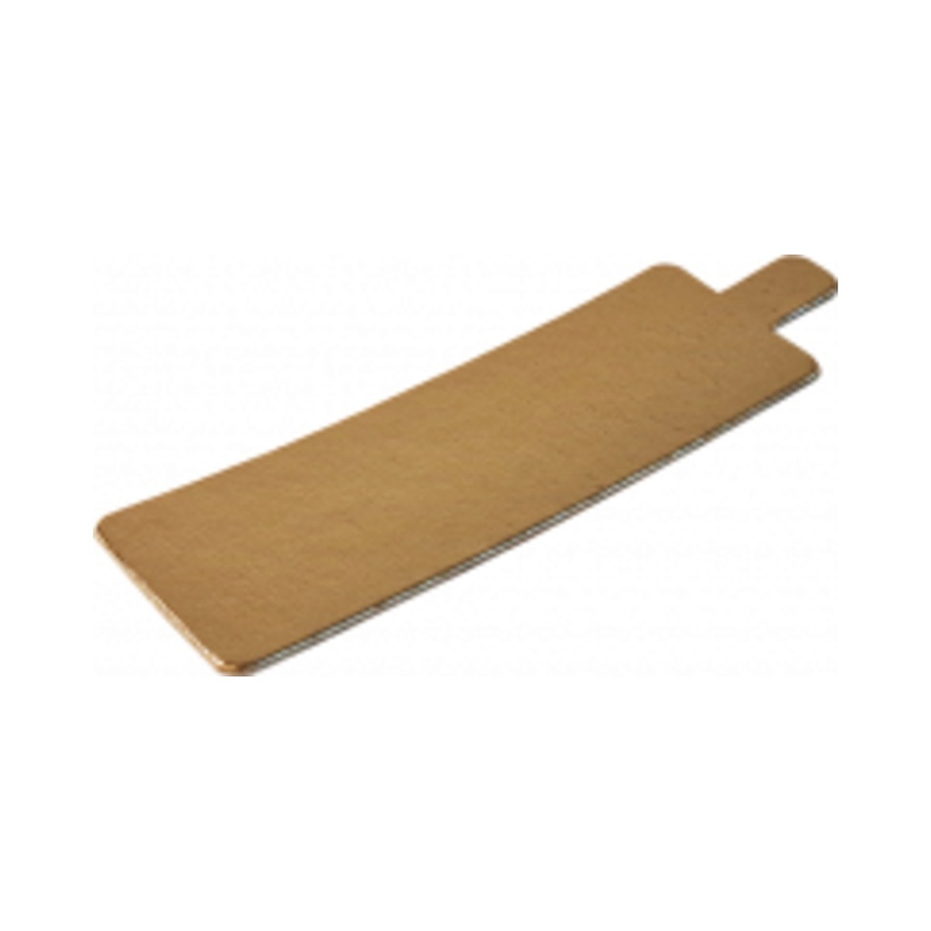 Arany-fekete színű szögletes papírtálca 13x4,5cm 25db/csom. 200db/krt