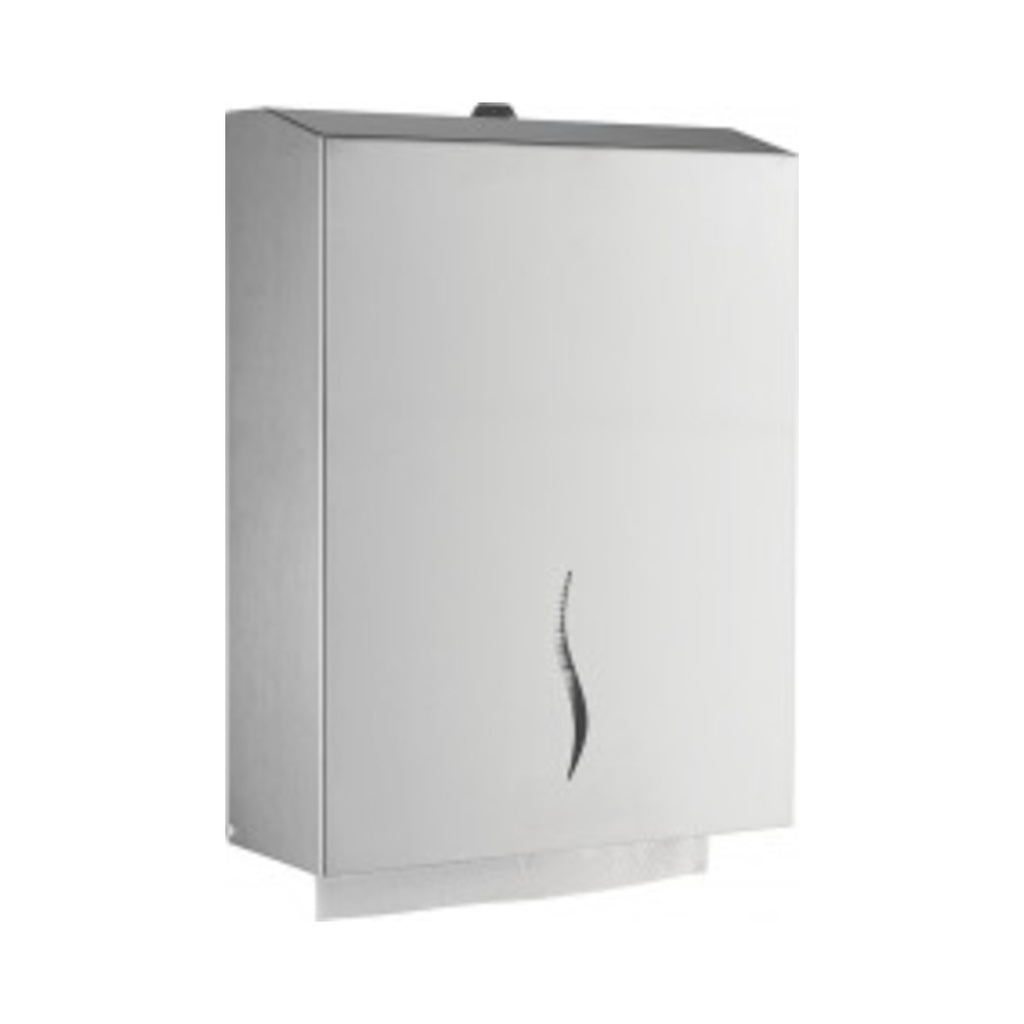 [0902VA] RM hajtogatott kéztörlő adagoló 27x12x21 cm 300 lapos 6db/krt