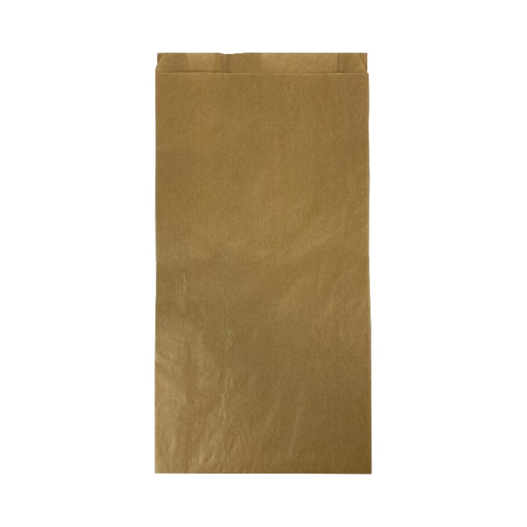 [541128] Sütőipari papírzacskó BARNA sima 0,5kg (11x23cm/35gr)  2000/krt