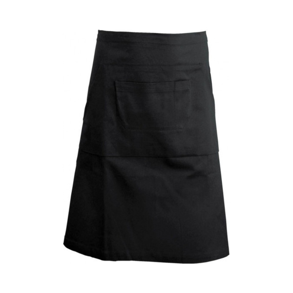 [KA887BL] Caviste Apron derekas pincér kötény fekete