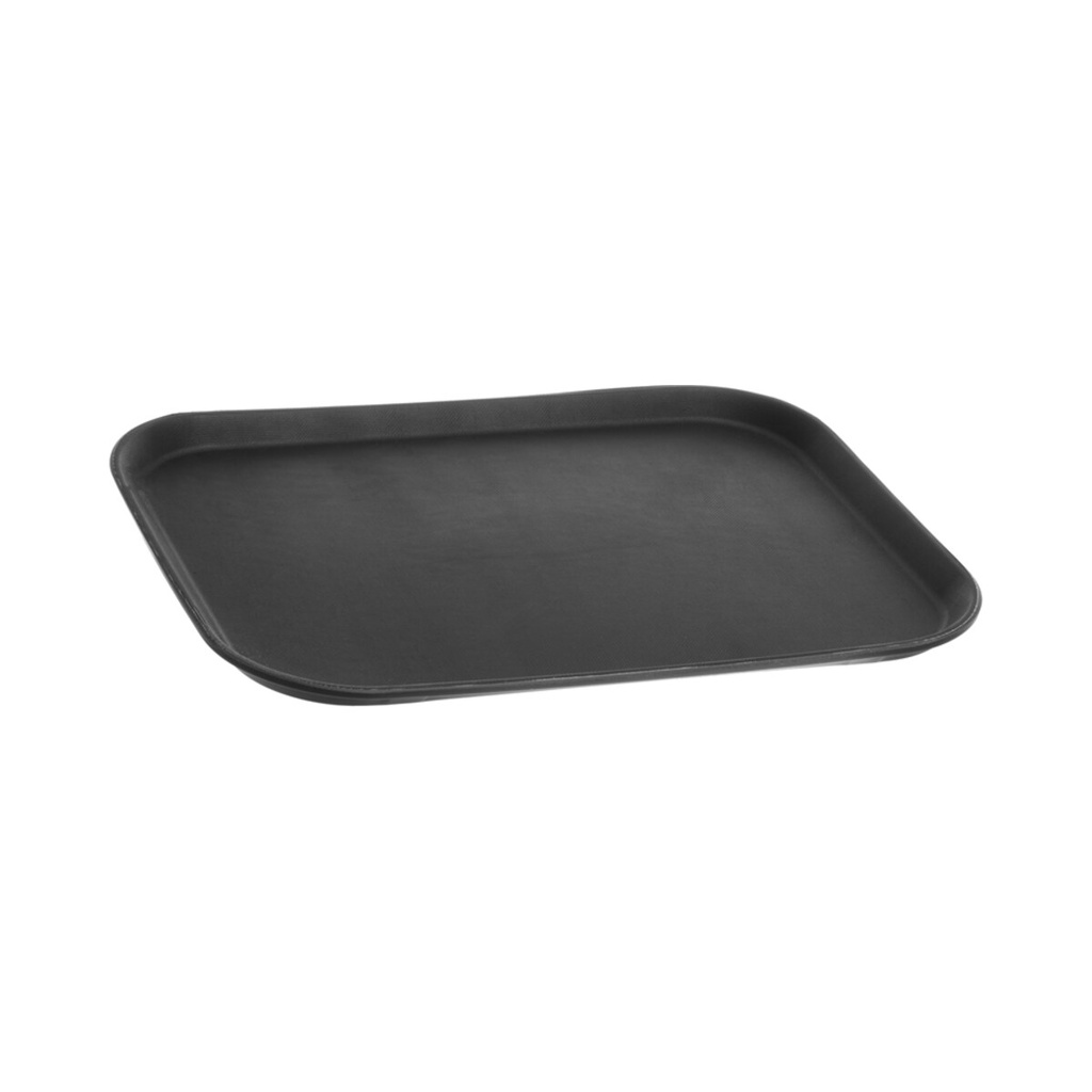[40310110] Csúszásmentes szögletes tálca sötétbarna 30,5x41,5cm 12db/krt