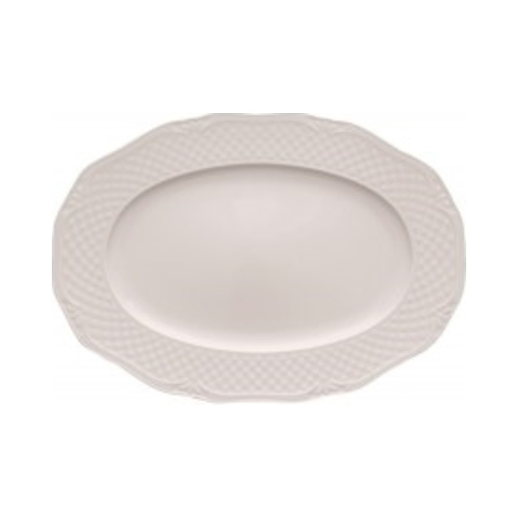 Afrodyta ovális tál 33cm Fehér