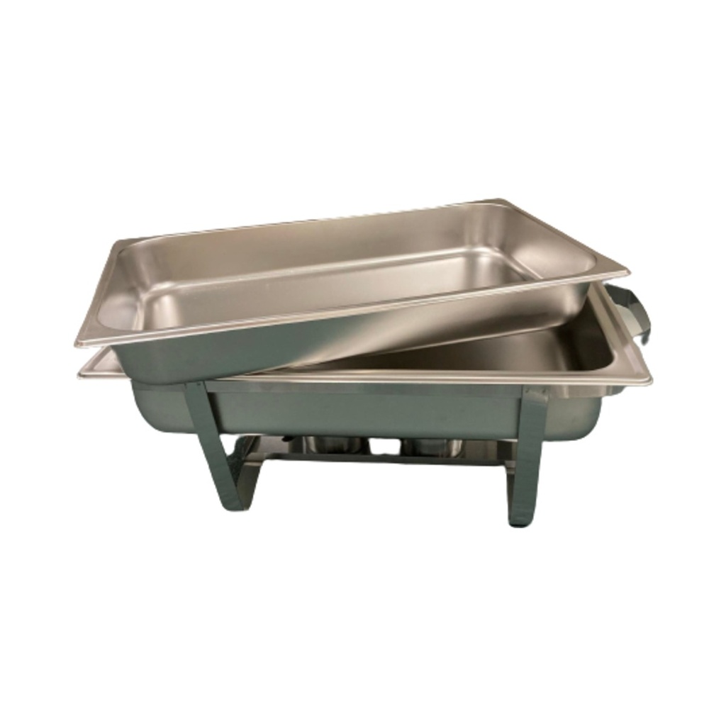 [80091100] Chafing GN 1/1 9L Égőpaszta tartóval