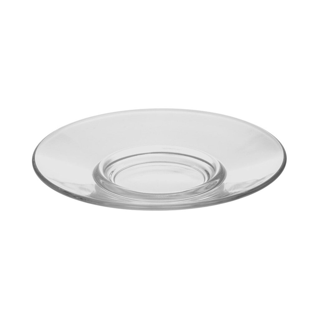 Csészealj 14cm üveg VOLUTO 36db/krt