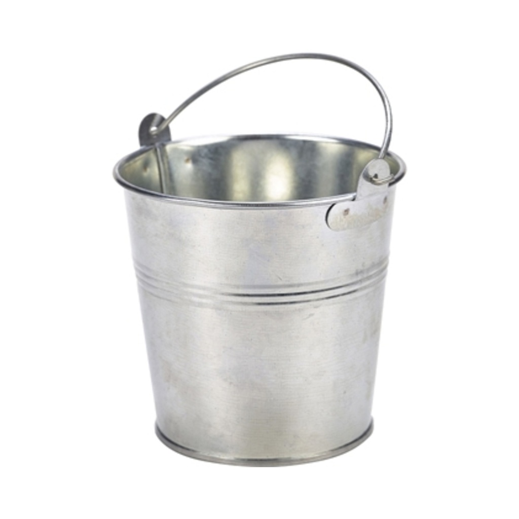 Galvanizált tálaló vödör 12cm 10db/krt