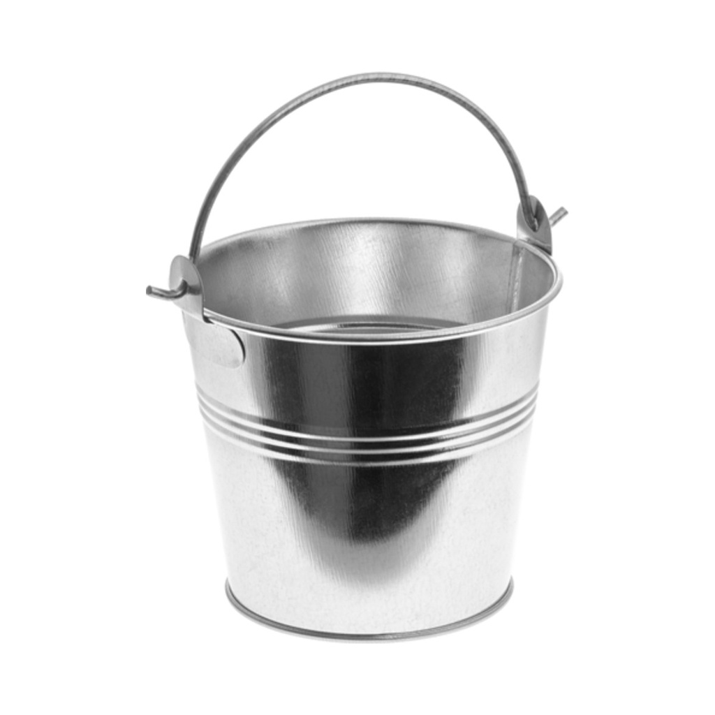[GSB10] Galvanizált tálaló vödör füles 10cm 12db/krt.