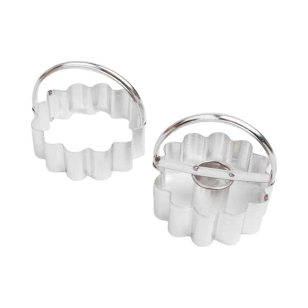 [345116] Linzerforma kicsi(kerek középpel) (2db-os) 6cm 50db/csom.