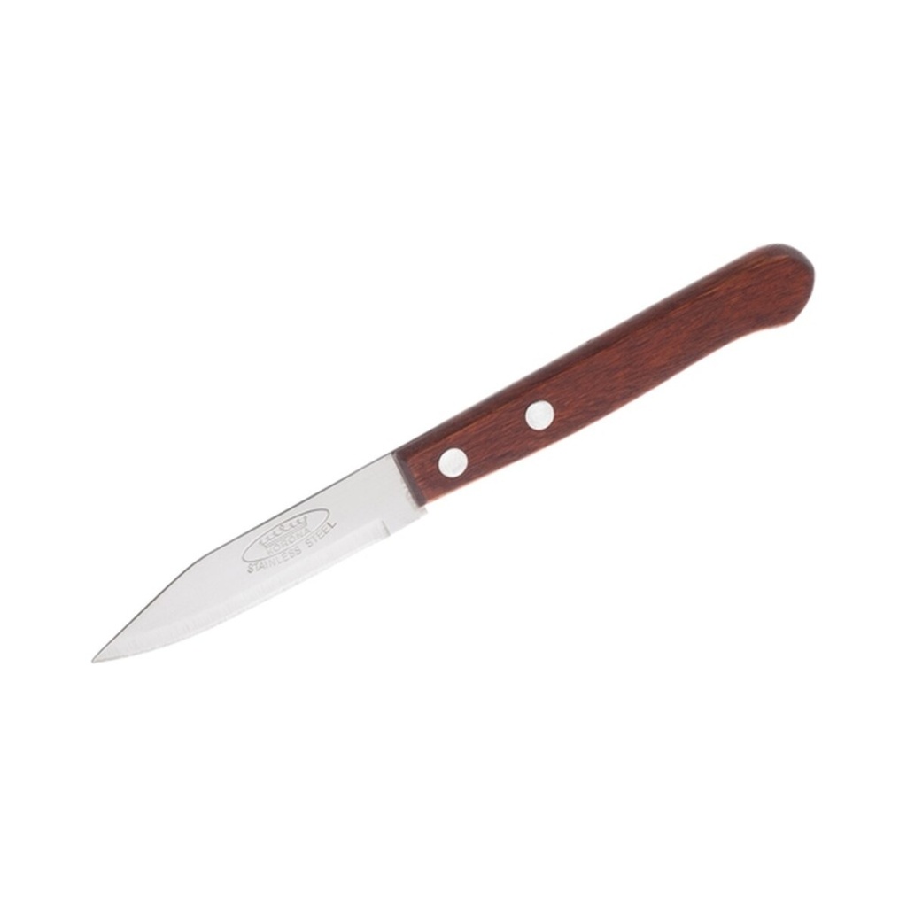 [312124] Fanyelű hámozókés (7,5 cm) 6db/cs 72db/krt