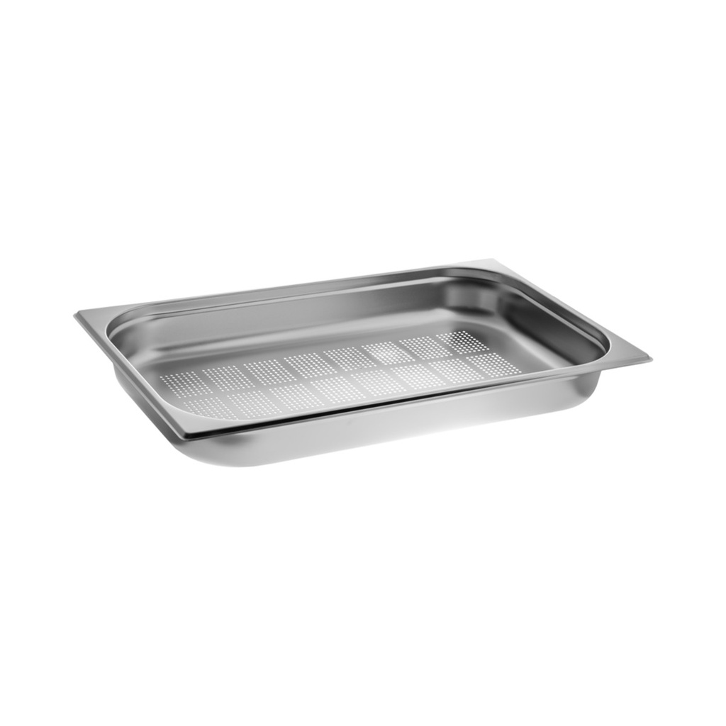 GN edény perforált 1/1 325x530mm (65mm) 9L Rm.