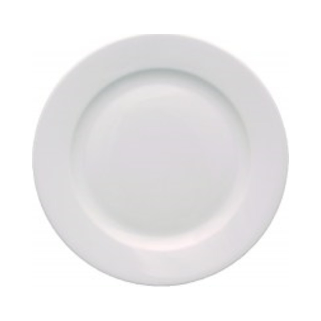 Kaszub lapostányér 22,5cm Fehér