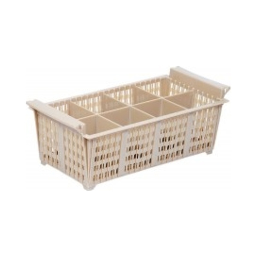 Mosogatórekesz evőeszközöknek 43x21x15cm 8rekeszes (K)