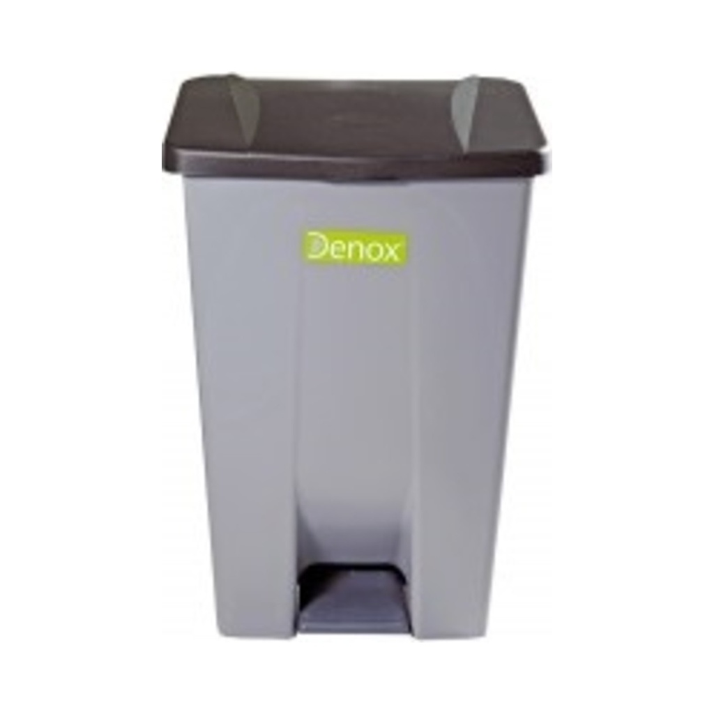 [80033410] Denox pedálos szemetes műanyag 49x41,5x73,5cm 80L