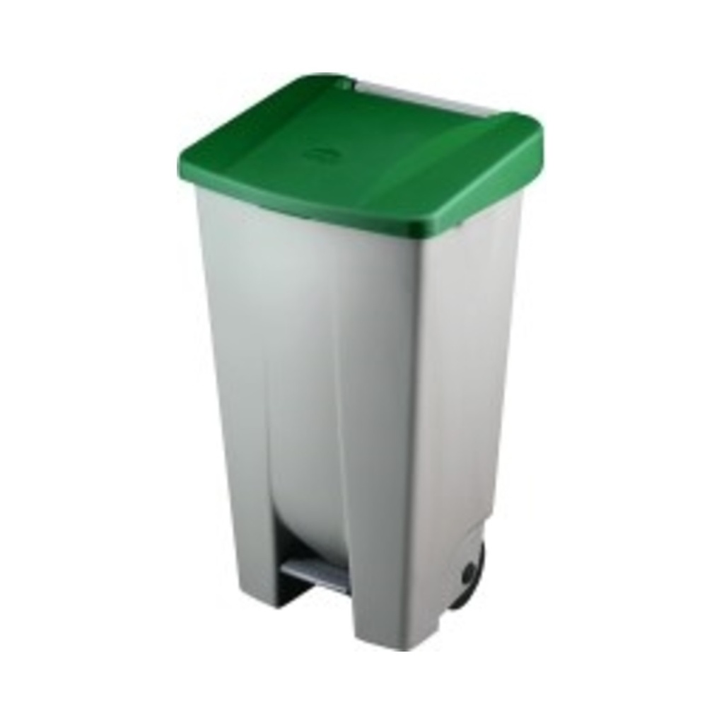 Denox pedálos szemetes műanyag 51x42,5x87,5cm 120L