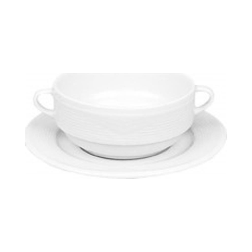Saturn porcelán leveses csésze 300 ml + alj 14cm
