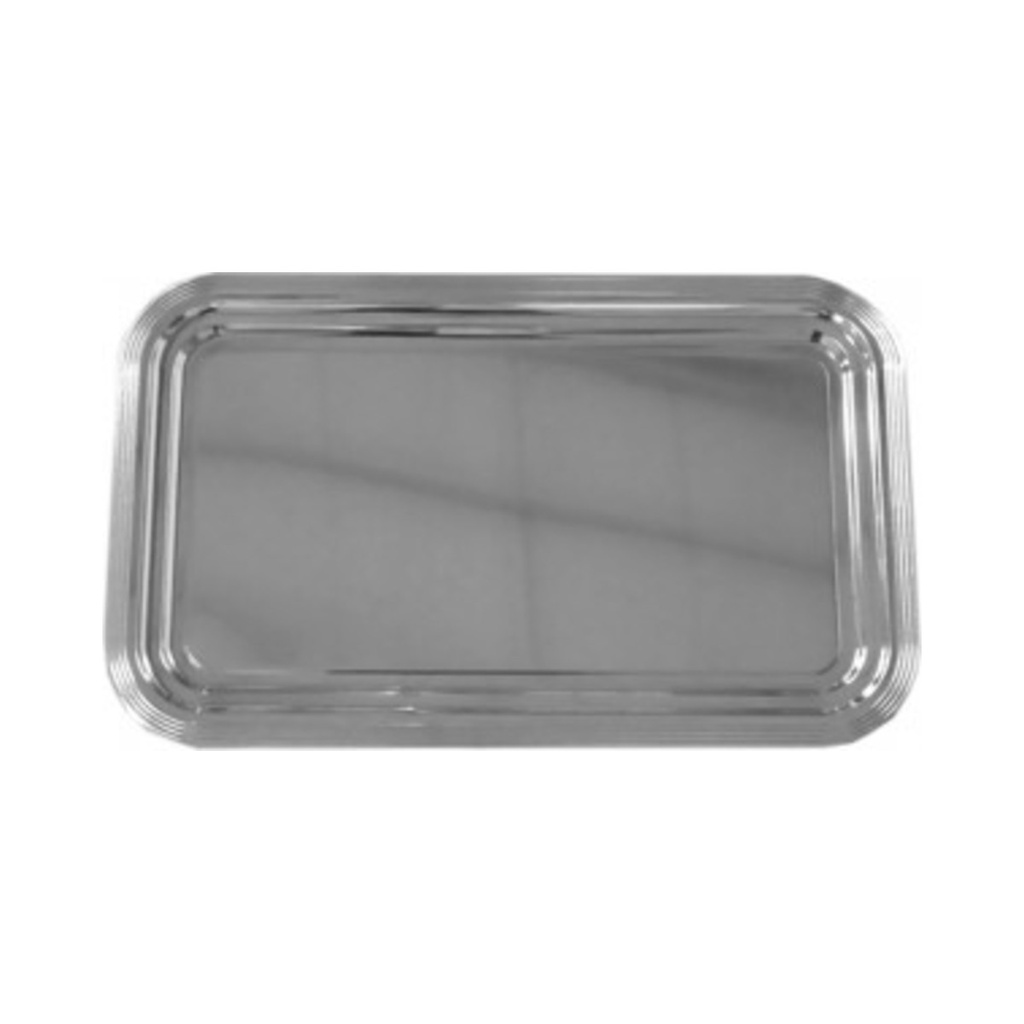 Tálca szögletes rozsdamentes bevonatú 52,8x32,4cm (GN 1/1)