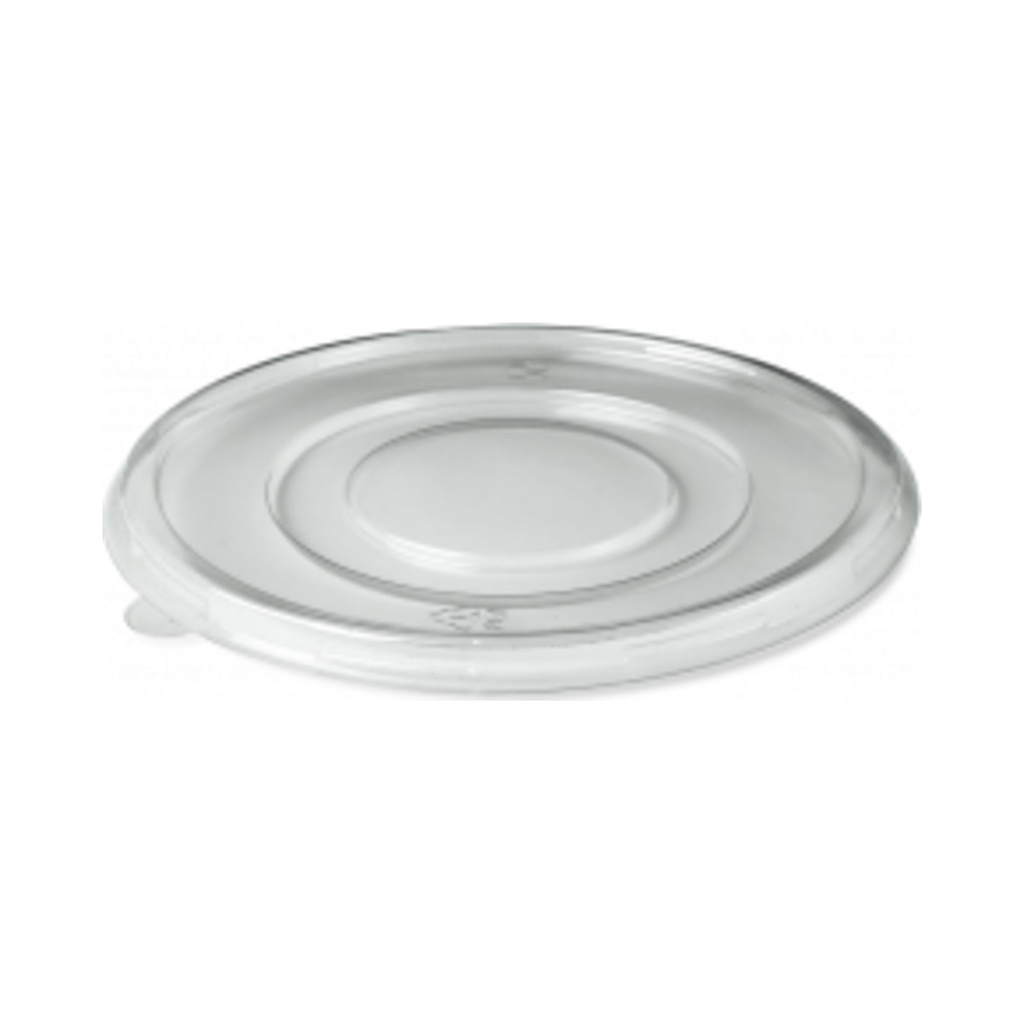 Műanyag PET lapos tető (950ml-es cukornád leveses tálhoz) 50db/cs 600db/krt
