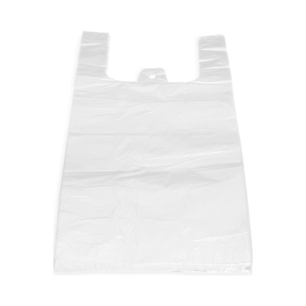 [5958] Ingvállas szatyor extra erős Fehér  (40x60cm) 50 mikr. 25db/cs 250db/zsák