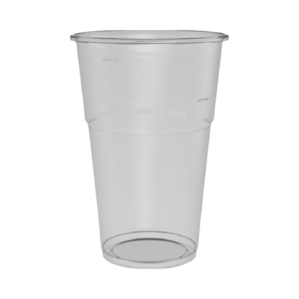 [4035] Műanyag pohár víztiszta 3dl PP (sima) MJ: 3dl 50db/cs 1250db/krt (P) 13874