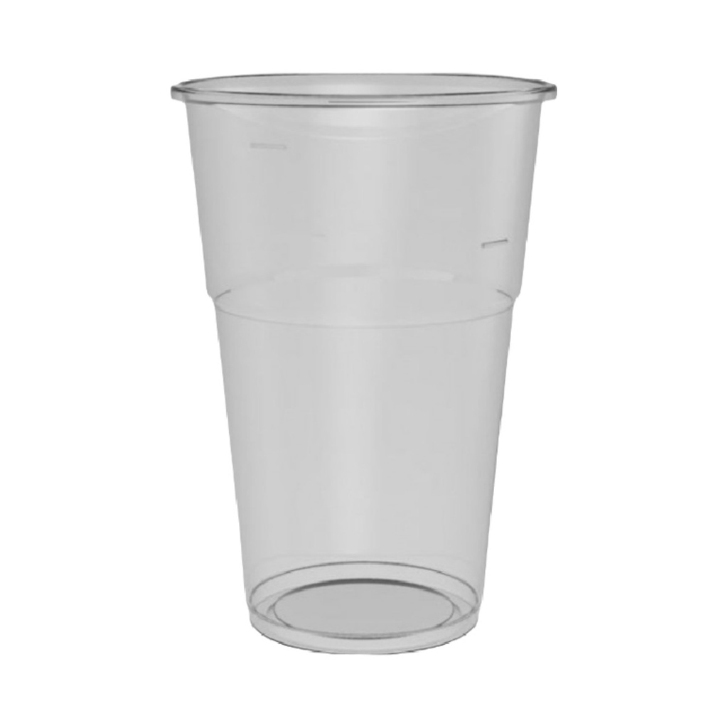 [4055] Műanyag pohár víztiszta 5dl PP (sima) MJ: 5dl 50db/cs 1000db/krt (P)