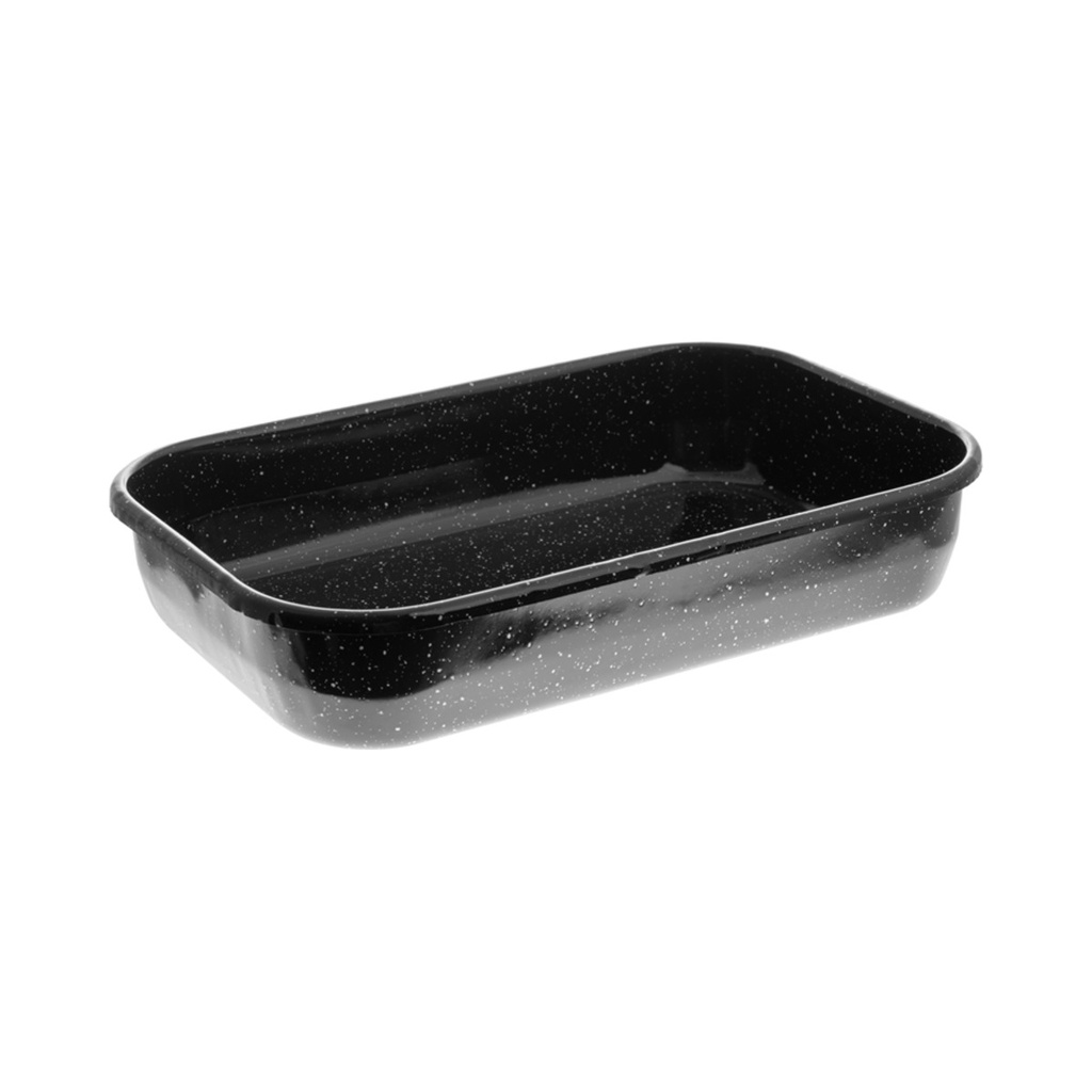 [141F/32] Zománcozott tepsi 32x20x6cm 6db/krt. KIFUTÓ
