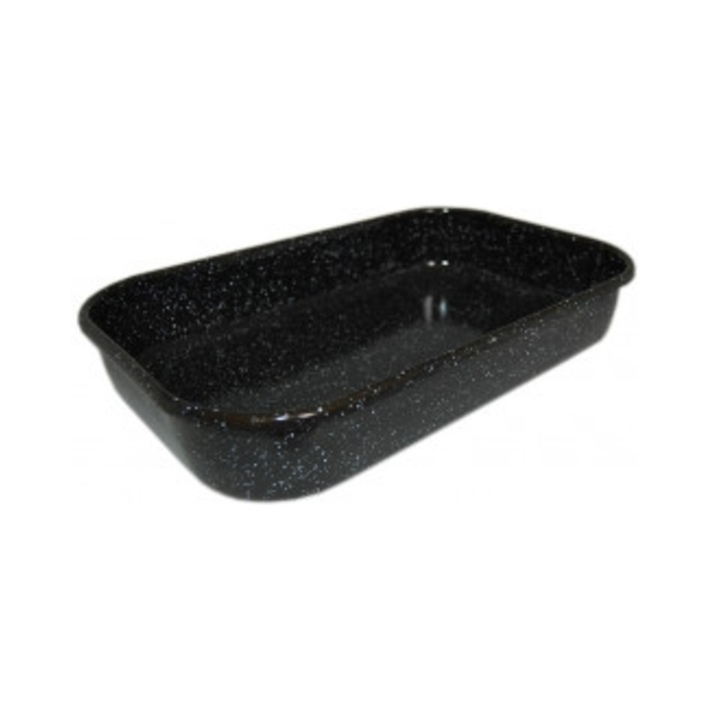 Zománcozott tepsi 40x25x7cm 6db/krt