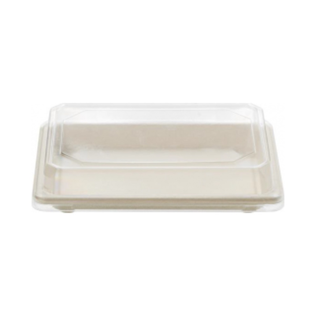 Cukornád Sushi doboz PET fedéllel (216x136x20 mm) (GR) 50db/cs 300db/krt