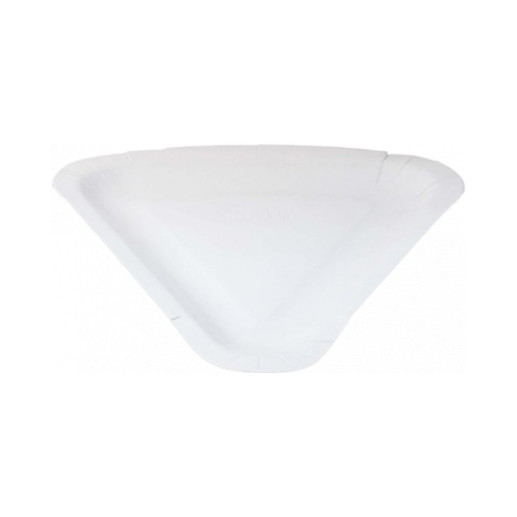 Háromszögletű pizzatálca 1/8 100db/cs 1000db/krt 25x25x20cm