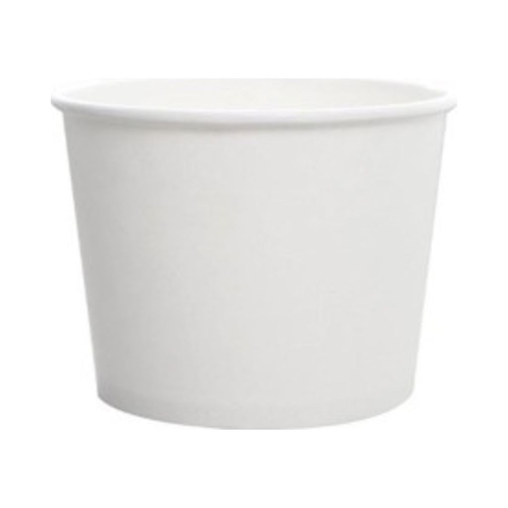 Leveses papírtégely fehér 940ml 38db/csom 570db/krt.