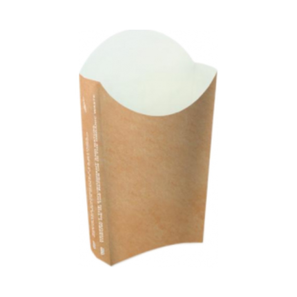Sültkrumplis doboz kicsi 135ml (9x10x4cm) Kraft 100db/cs 1200db/krt
