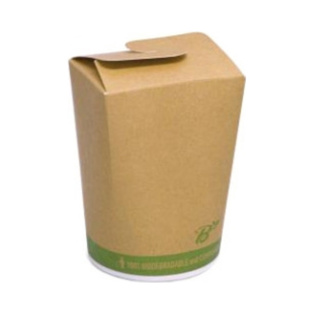Tésztás doboz 750ml Kraft BIO 43db/csom 430db/krt