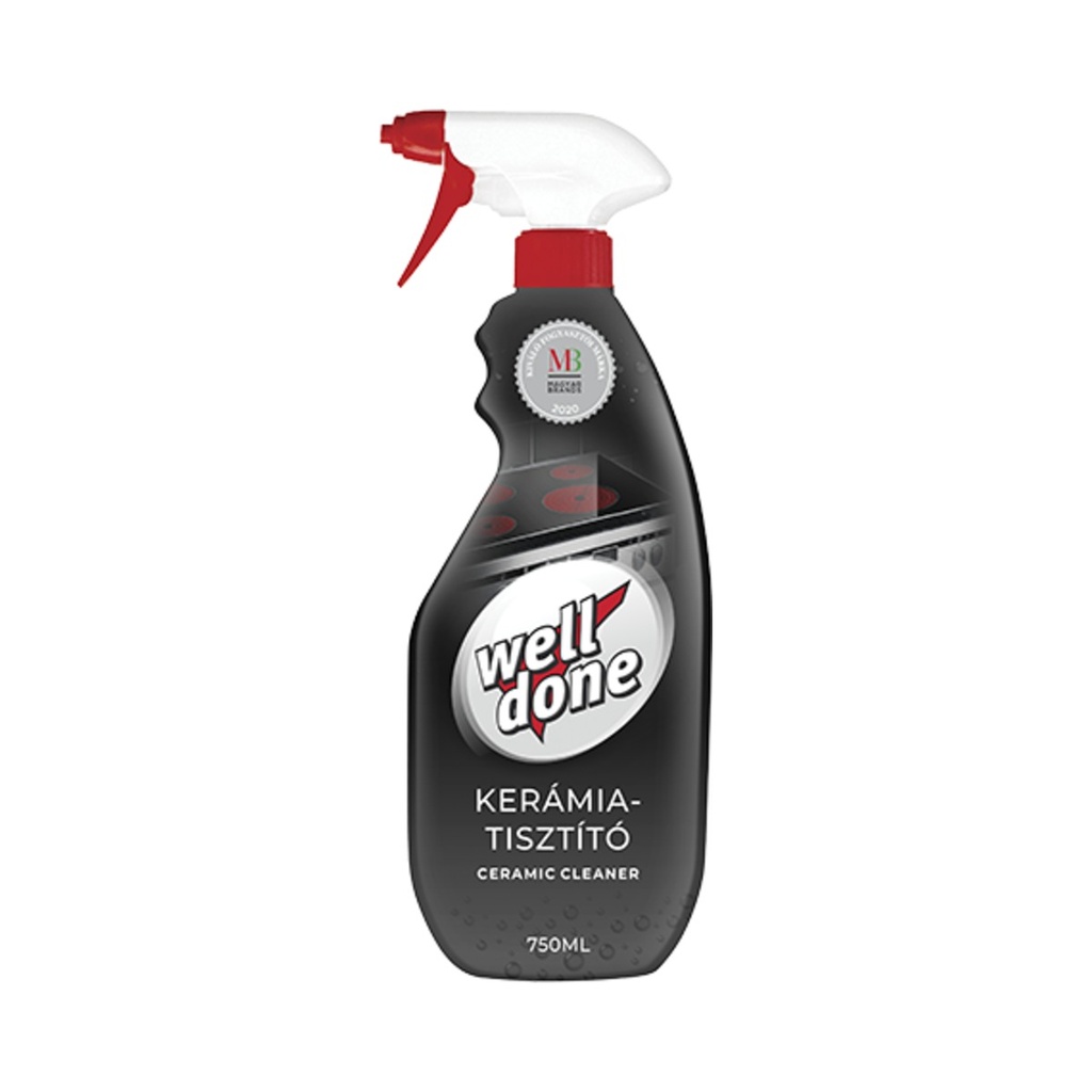 Well Done kerámialap tisztító 750ml 18db/krt