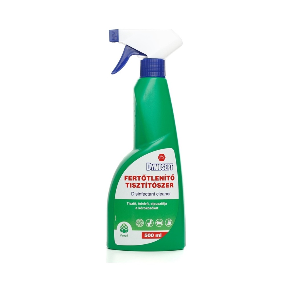 [Dsept03 500] Dymosept fenyő illatú általános fertőtlenítőszer szórófejes 500 ml 10db/krt