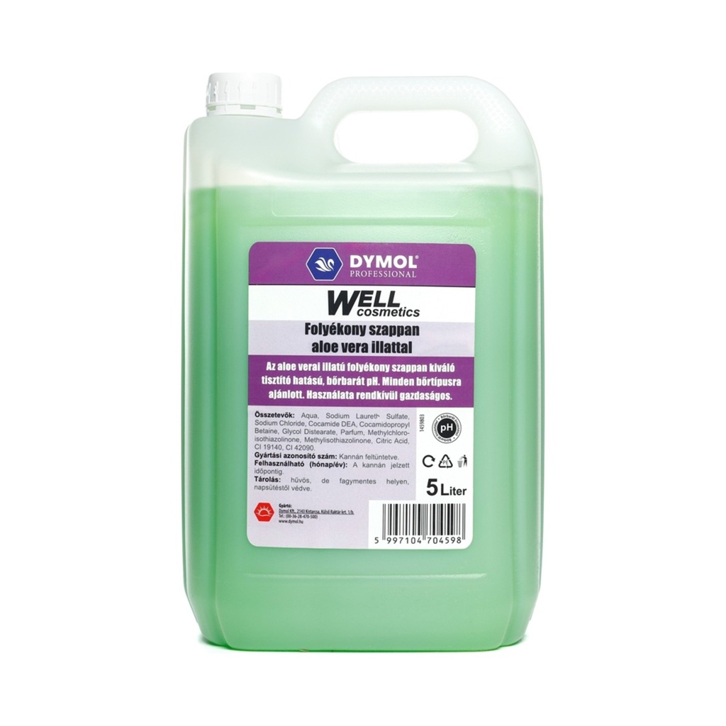 [4598] Well folyékony szappan aloe vera 5L