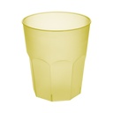 Koktélos pohár PP opálos világos zöld 350ml (2, 4 és 25cl-nél jel.) 20db/cs 420db/krt KIFUTÓ
