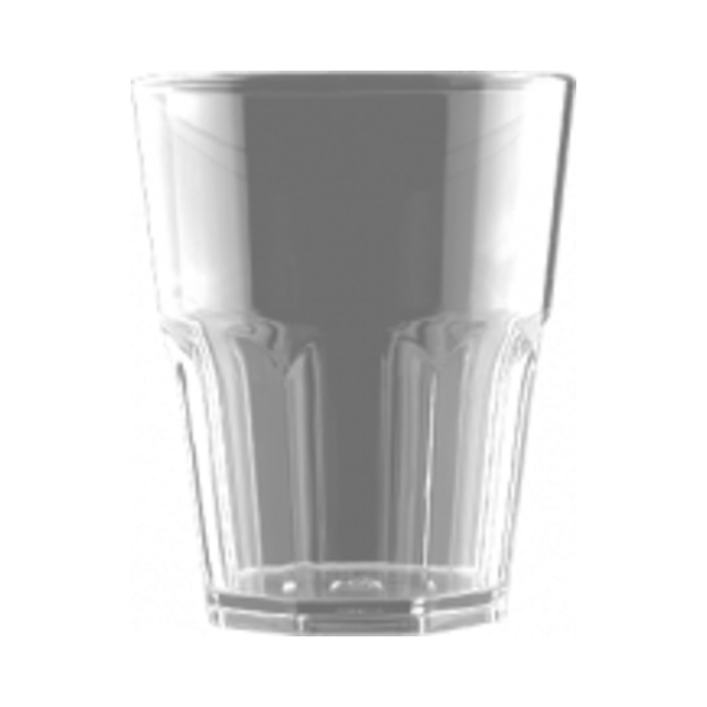 [2764-21] Műanyag ROX pohár 290ml víztiszta 8db/cs 120db/krt