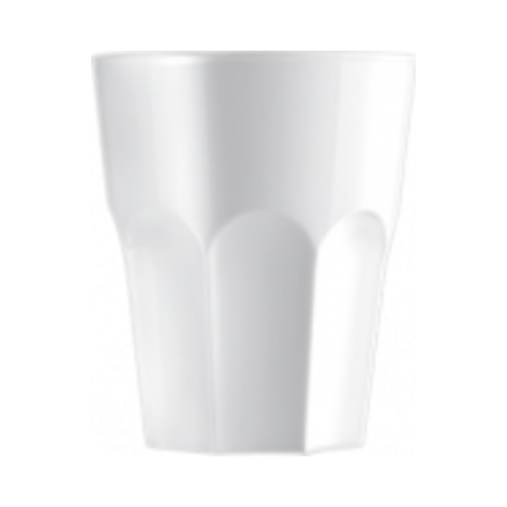 [2764-11] Műanyag ROX pohár 290ml fehér 8db/cs 120db/krt