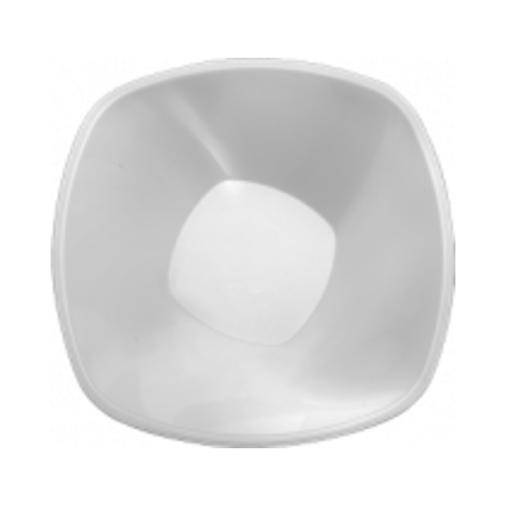 [4060-11] Műanyag salátástál szögletes 3000ml fehér 3db/cs 30db/krt