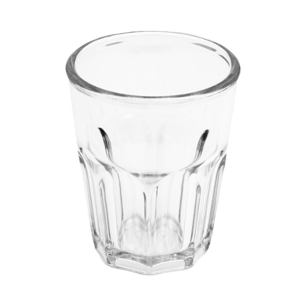 [3767] Műanyag stampedlis pohár víztiszta 40ml 6db/cs 72db/krt
